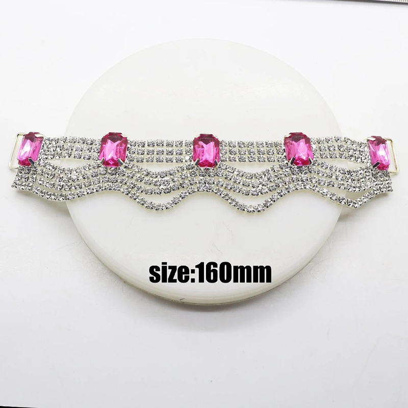 Strass Rhinestone Bikini chain Connector For Swimming Wear decoration