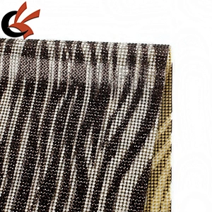 2mm Bag Decoration Iron On Rhinestone Sheet heat transfer crystal mesh
