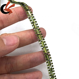 Garment decorate accessory Fashion trimming Hot- fix rhinestone adhesive tape