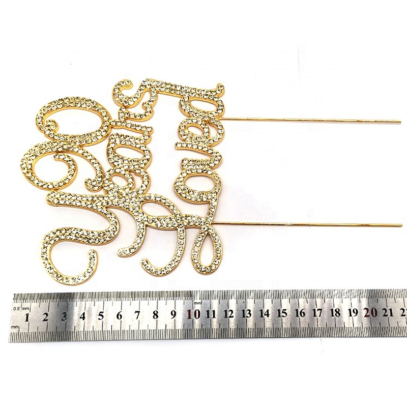 Any Age Available 90 Years Loved Birthday Celebration Decoration Rhinestone Cake Topper
