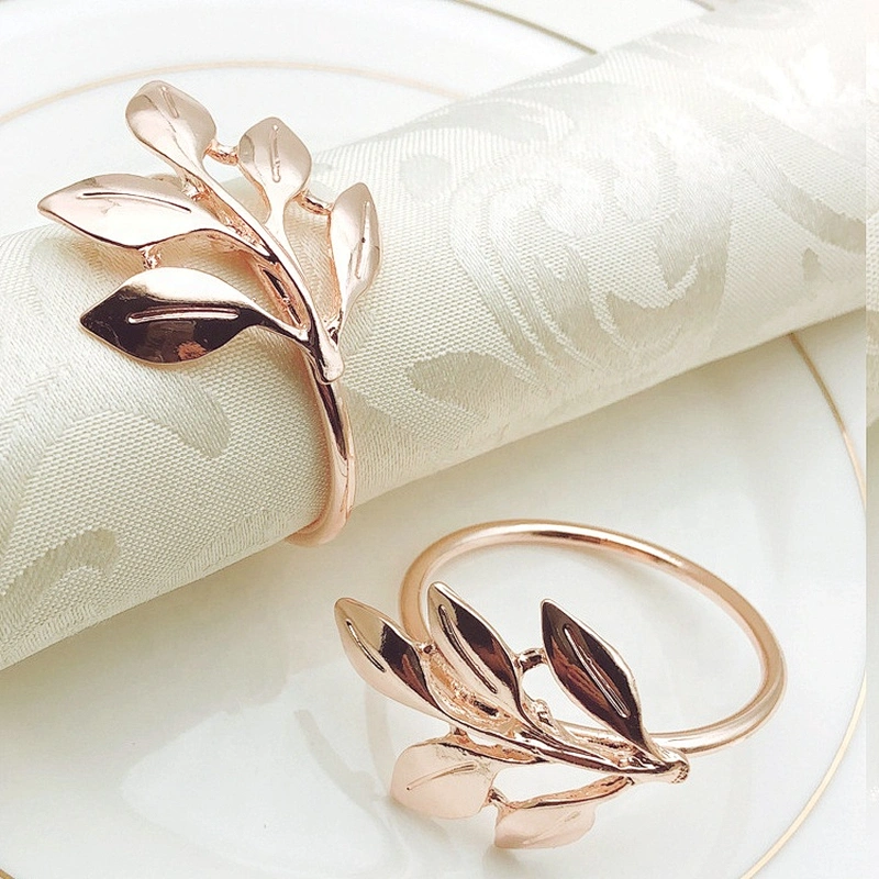 Wholesale Table Decor Custom Cheap Metal Napkin Rings