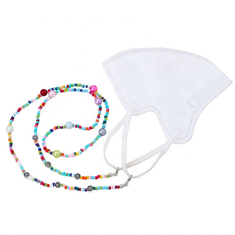 multicolor colors beads sunglasses holder lanyard Face Masking Lanyard