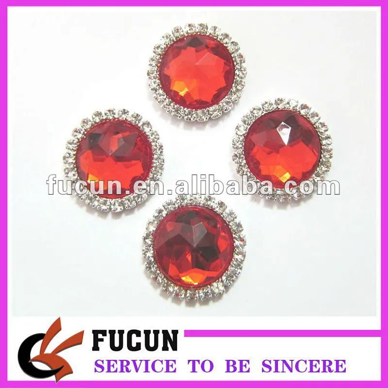 flat back acrylic rhinestone gem / acrylic rhinestone gems