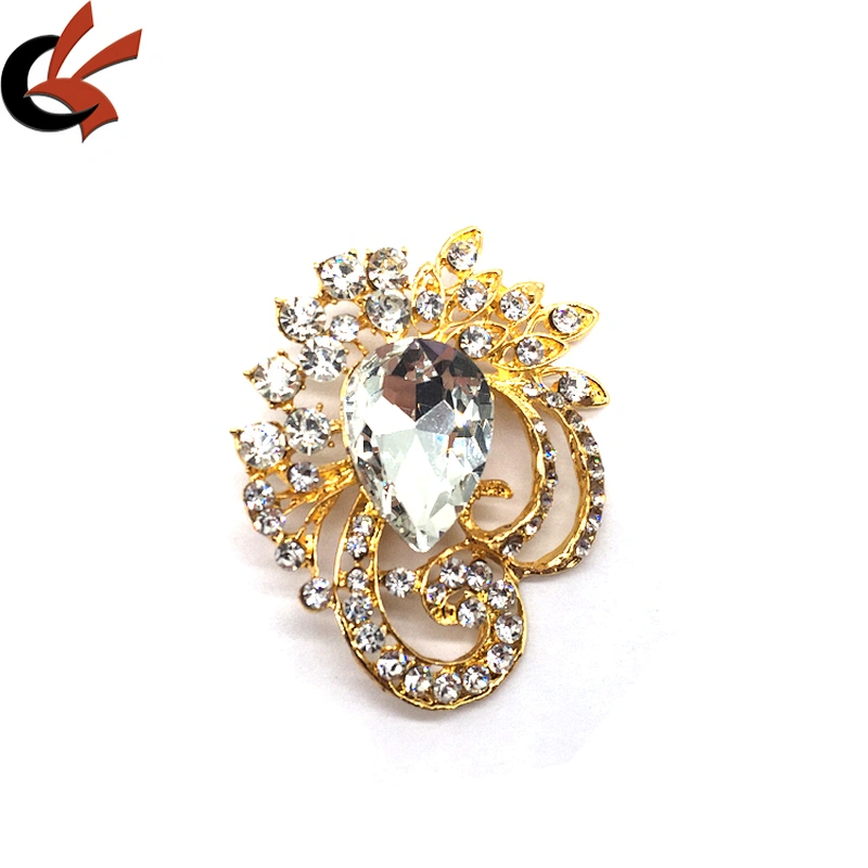 2021 fashion neck ties corsage broches bowknot rhinestone cravat fabric ribbon brooch pin
