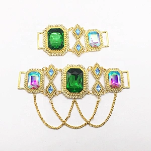2020 Women Shiny Rhinestone Sexy Various Colours Swimwear Connector For Bikini Beauty Pageant