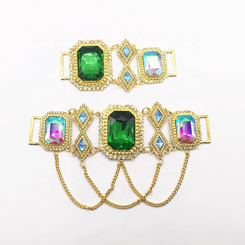 2020 Women Shiny Rhinestone Sexy Various Colours Swimwear Connector For Bikini Beauty Pageant