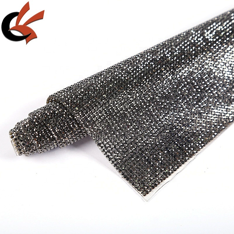 Hot sale various colors can choose 24x40cm 2mm top quality hot fix iron on mesh sheet