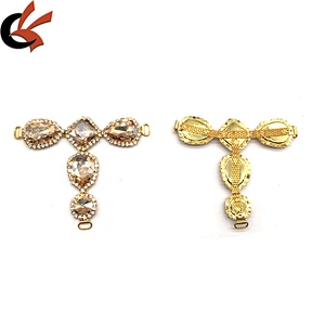 NEW women swimwear decoration contest bikini suit accessories rhinestone champagne gold bikini connector