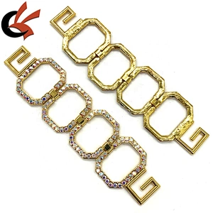 Factory loops crystal jewelry bikini connector for sexy swimwear beachwear
