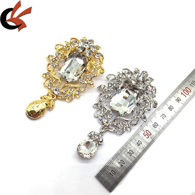 Creative 2021 new fashion hot sale Korean pendant rhinestone lady brooches