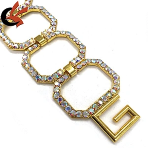 Factory loops crystal jewelry bikini connector for sexy swimwear beachwear