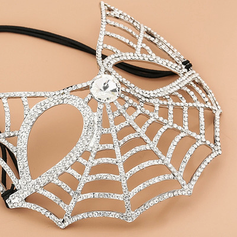 Customize Crystal Rhinestone Cat Eye  Masquerade Mardi Gras Mask wholesale