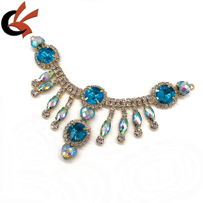 Handmade crystal rhinestone bikini Strap bikini connector for competition carnival bikini