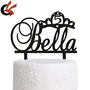Cake decoration acrylic Quinceanera Birthday Number 15 Cake Topper
