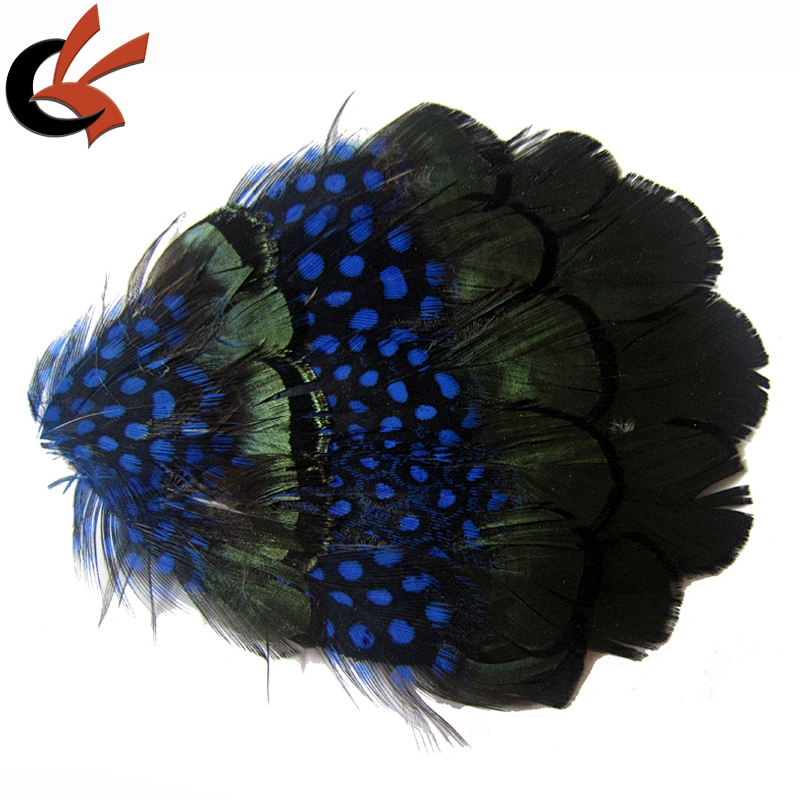 Fashion guinea feather pads for hats decoration