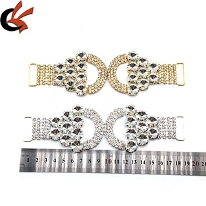 NEW designer metal transparent diamond bikini model connector plus size swimwear bikini connector for fat women