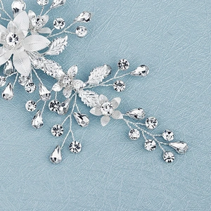 Whole Wedding Bridal Hair Accessories Crystal Rhinestone Hair Clips
