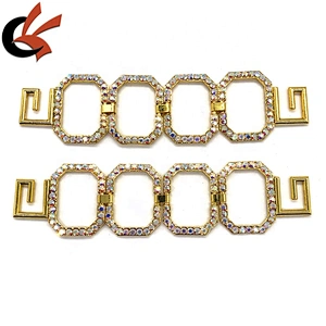 Factory loops crystal jewelry bikini connector for sexy swimwear beachwear