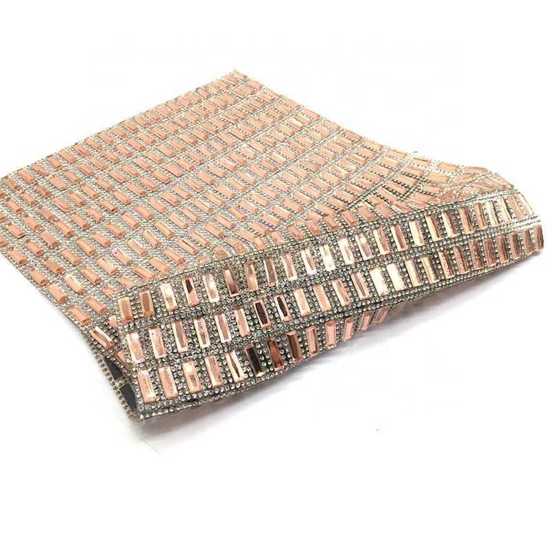 Custom Design Hot Fix Rhinestone Transfer Crystal Diamond Sticker Sheet For Clothing Shoes Craft