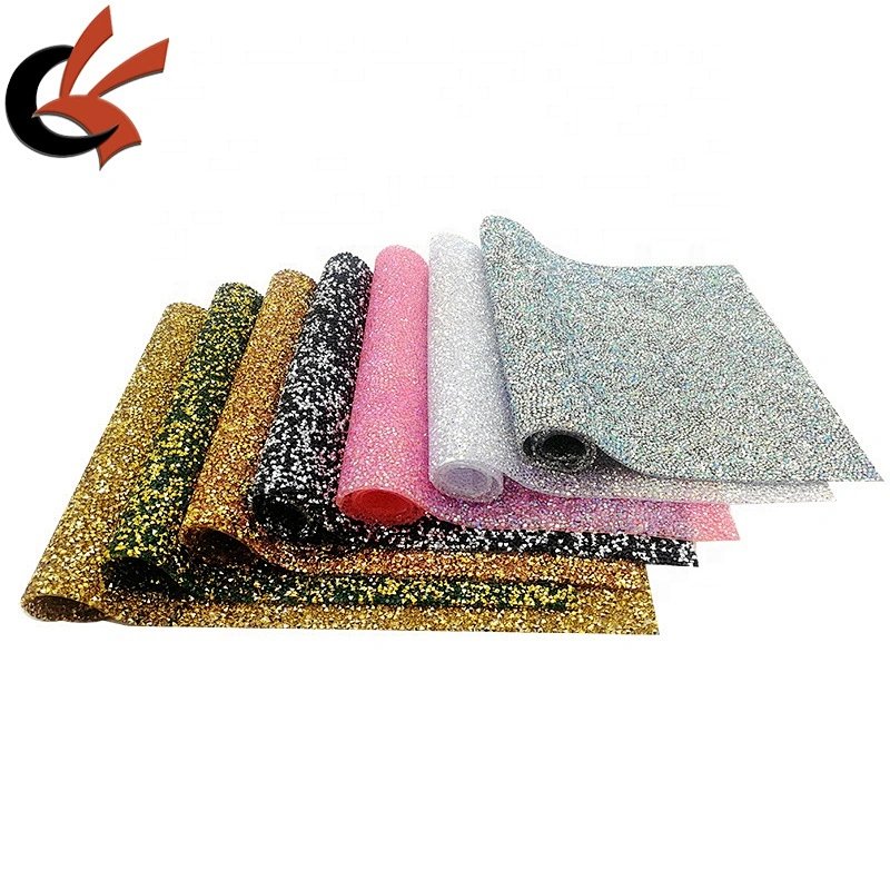 Crystals DIY Bling Iron On Diamante Transfers Sheet Hotfix Rhinestones Mesh