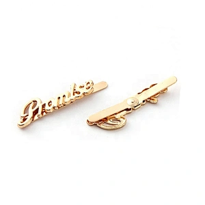 Wholesale custom metal letter shoes upper buckle for shoe and bag charms new designer charms