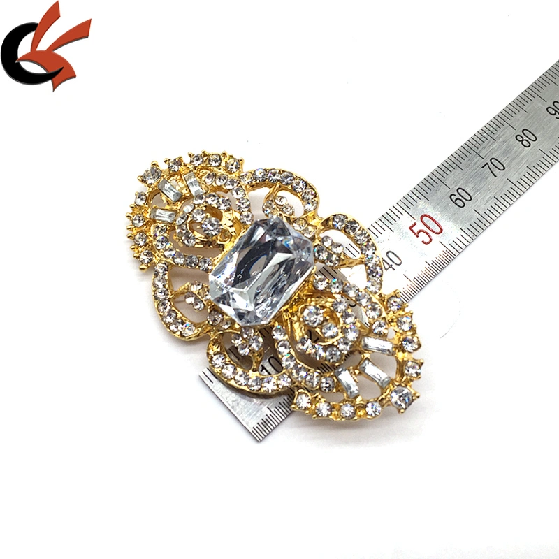 Fashion Women Jewelry Rhinestone Brooch for Wedding Invitations