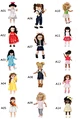 barbie doll  baby doll as a present
