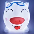 pink piggy led toy