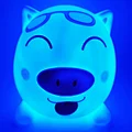 pink piggy led toy