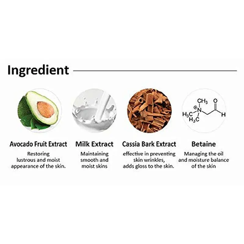 Low Price Wholesale Top Quality Organic Avocado Face Mask