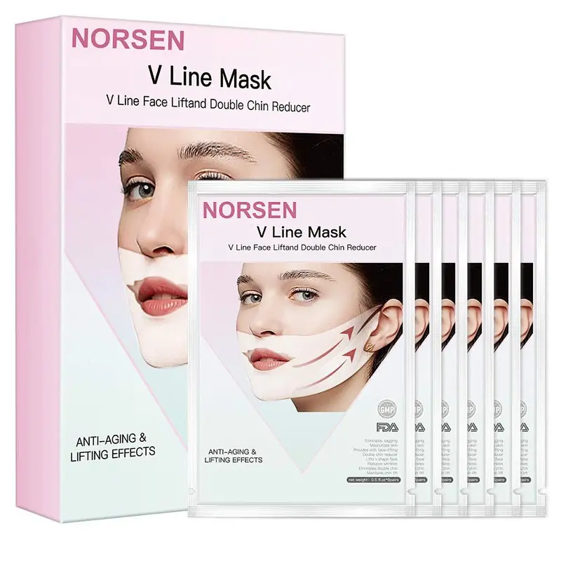 V Line Mask Neck Mask Face Lift V Lifting Chin Up Patch Double Chin Reducer Neck Lift Slim Face Mask