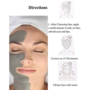 Factory Hot Selling Organic Oil Control Remove Blackhead Green Tea Clay Mask