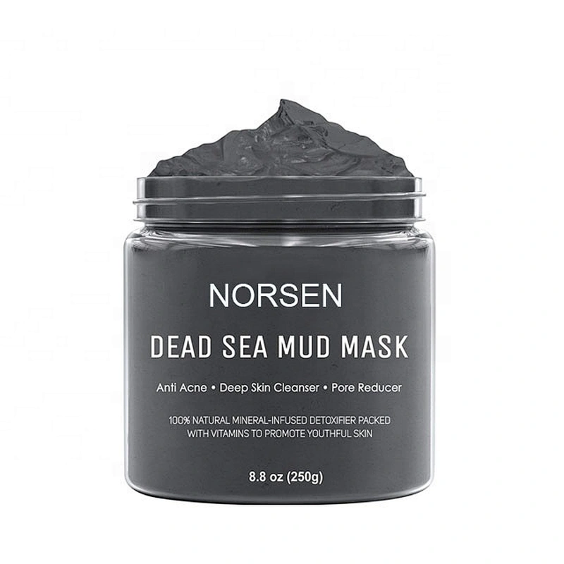 Hot Selling OEM Private Label  Exfoliating Shrink Pores Dead Sea Mud Mask