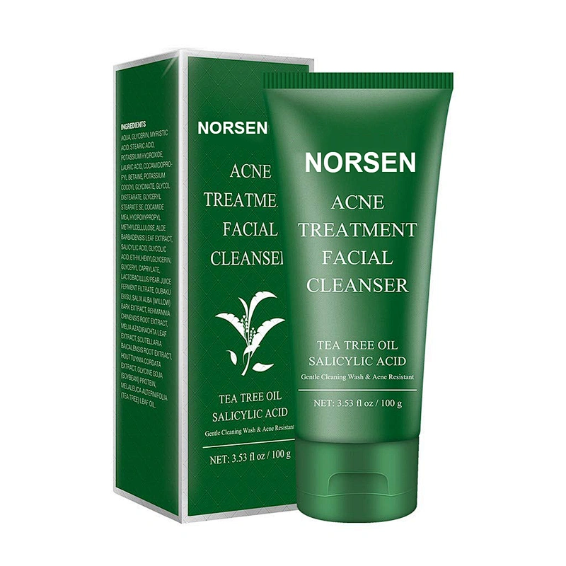 Factory Supply Acne Treatment Facial Cleanser Private Label
