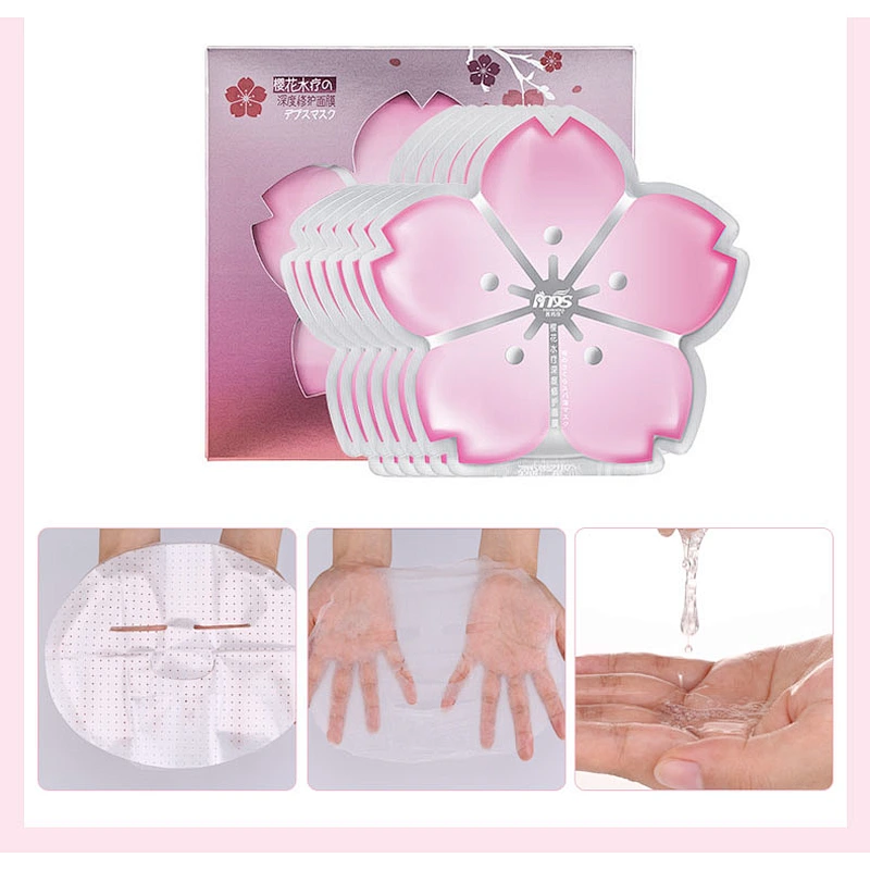 Professional Factory Sale Cheap High Quality Sakura Hydrating Deep Repair Sheet Mask