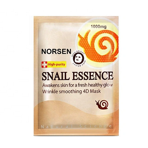 Wholesale high purity snail essence extract sheet face mask