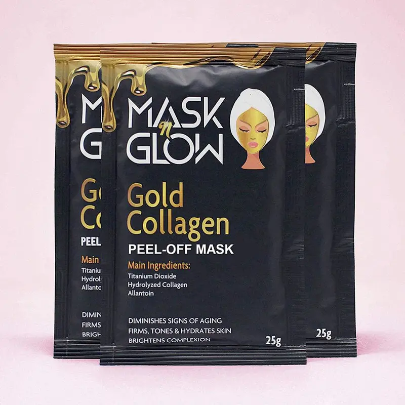 2019 Hot sale anti-wrinkle anti-aging gold collagen peel-off mask