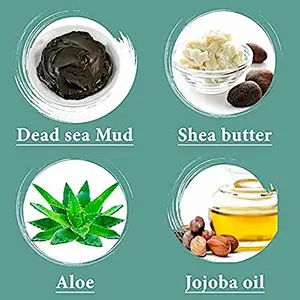 100% Natural Organic Deep Cleansing Exfoliating Dead Sea Mud Mask