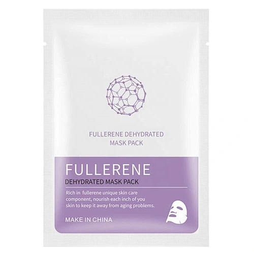 OEM Private Label Organic Anti Wrinkle Shrink Pores Whitening Fullerene Dehydrated Face Mask