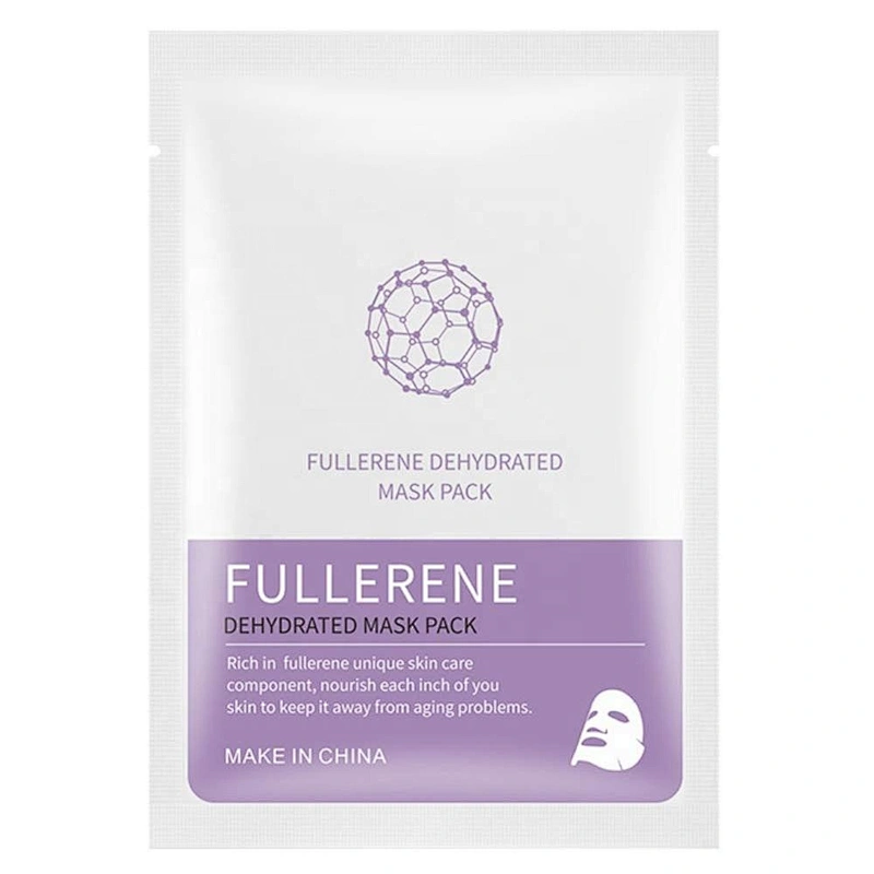 OEM Private Label Organic Anti Wrinkle Shrink Pores Whitening Fullerene Dehydrated Face Mask