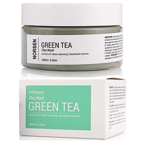 Factory Hot Selling Organic Oil Control Remove Blackhead Green Tea Clay Mask