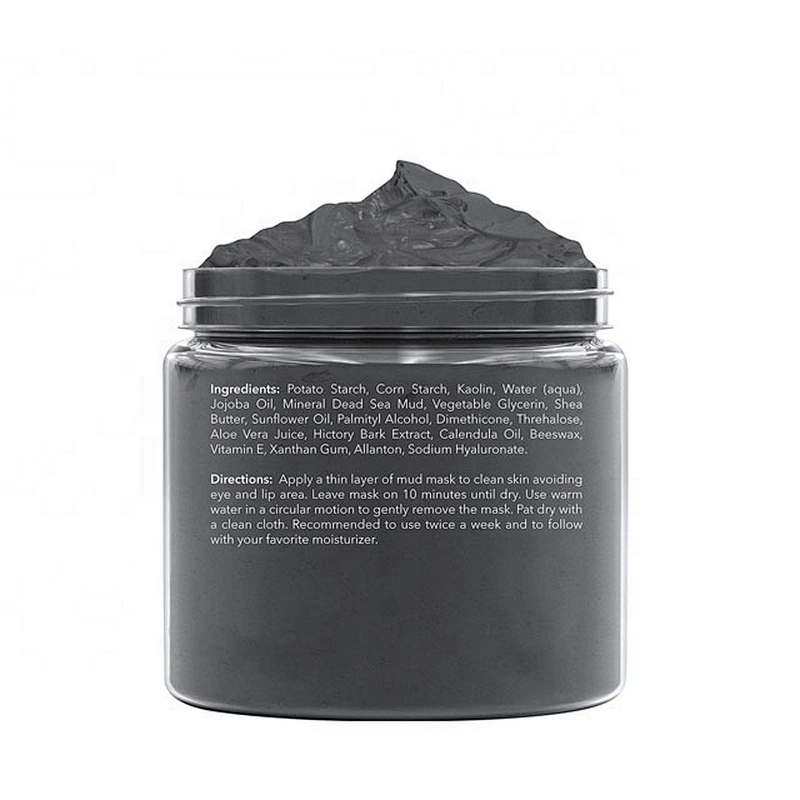 Hot Selling OEM Private Label  Exfoliating Shrink Pores Dead Sea Mud Mask