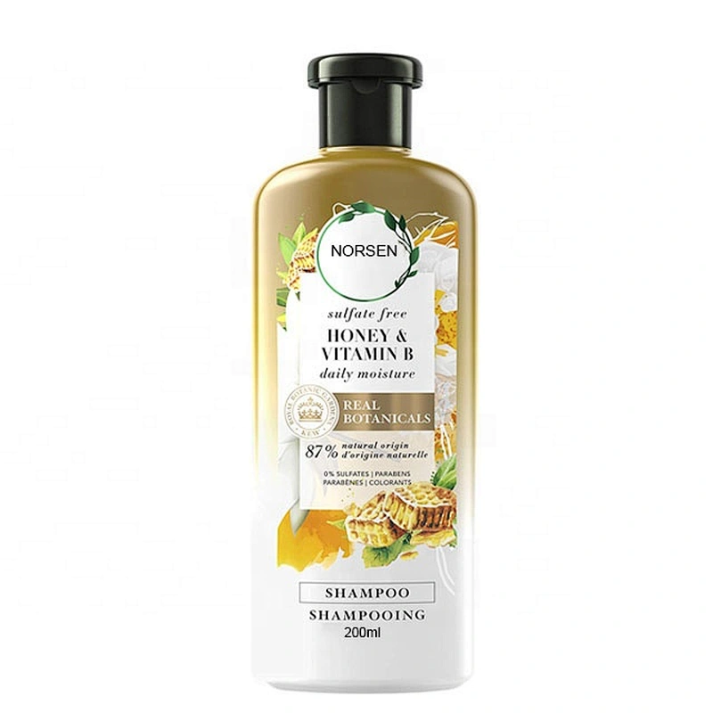 200ml Natural Organic Deep Cleansing Moist Honey Hair Shampoo