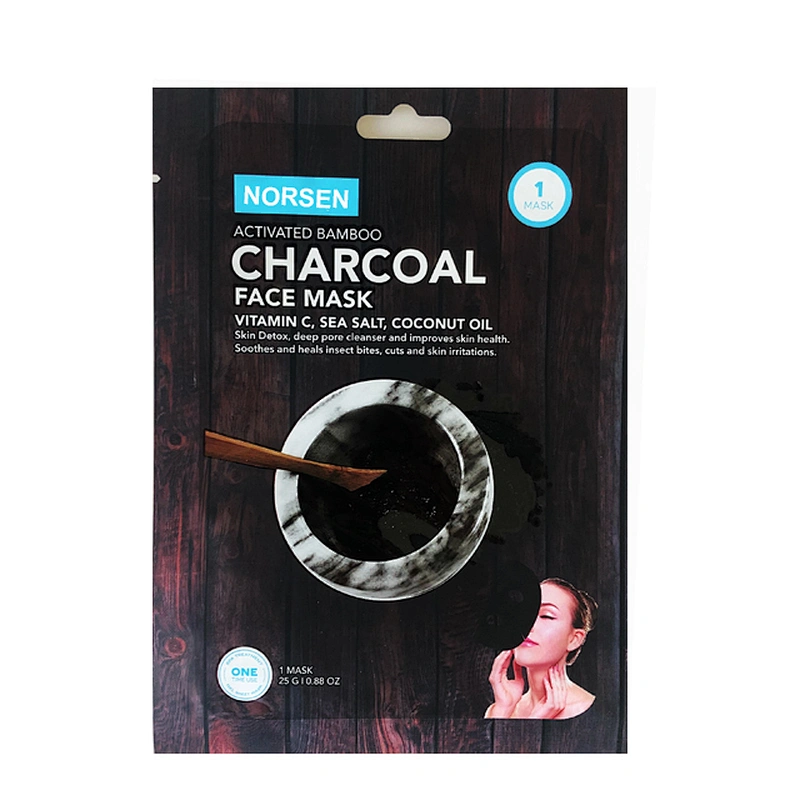 OEM Factory Moisturizing Activated Bamboo Charcoal Face Mask