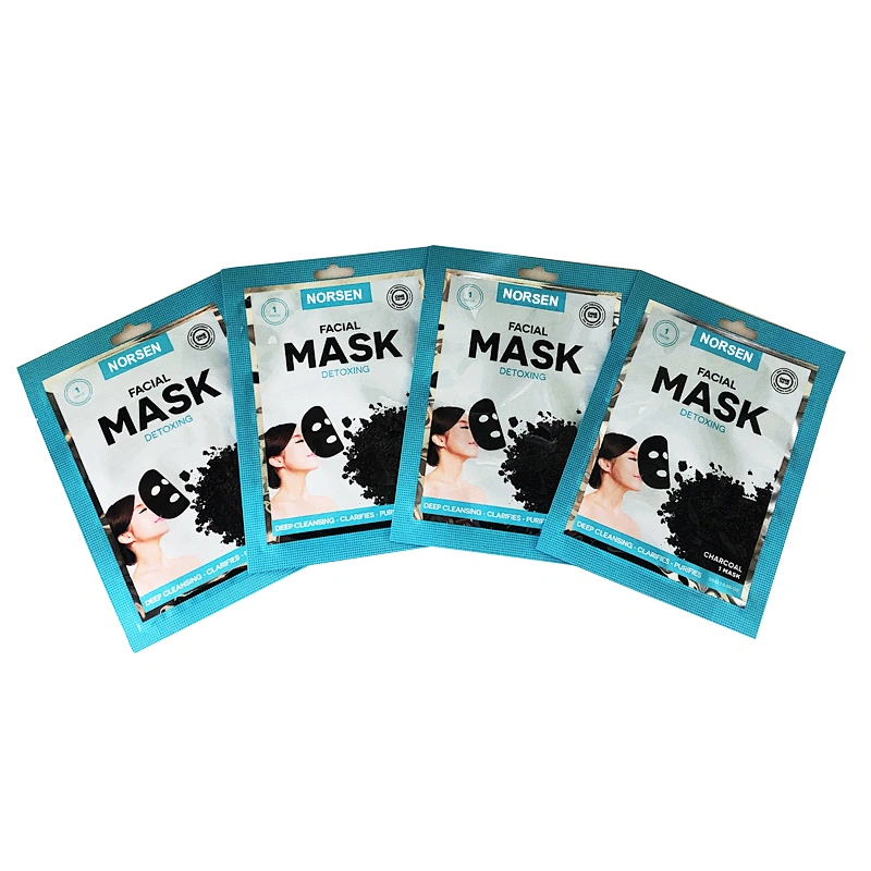Private Label Deep Cleansing Hyaluronic Acid Charcoal Facial Mask