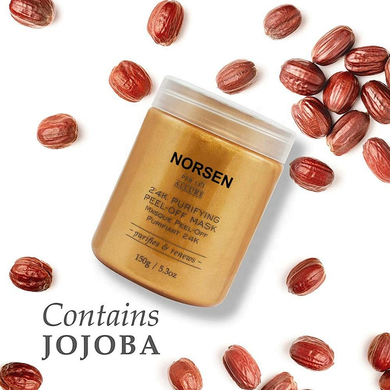 China Factory Hot Sale Natural Organic 24k Gold Purifying Peel Off Mask