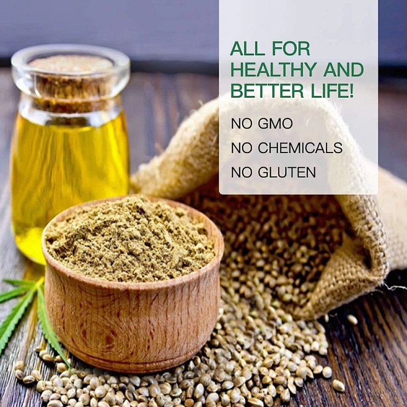 Natural organic private label relieve pain hemp seed oil