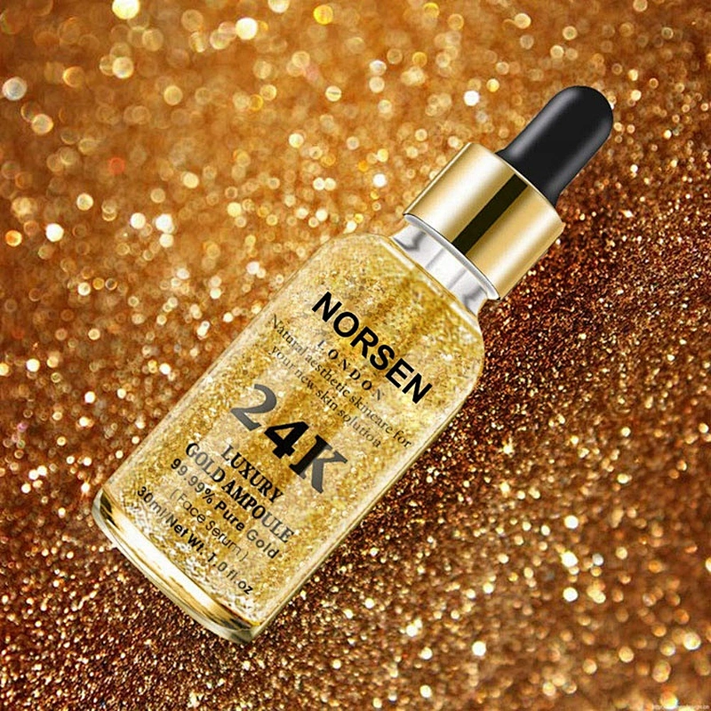 Factory  Wholesale Top Quality Anti Aging Whitening 24K Gold Face Serum