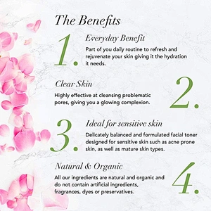 High quality facial toner moisturizing hydrating skin rose water toner