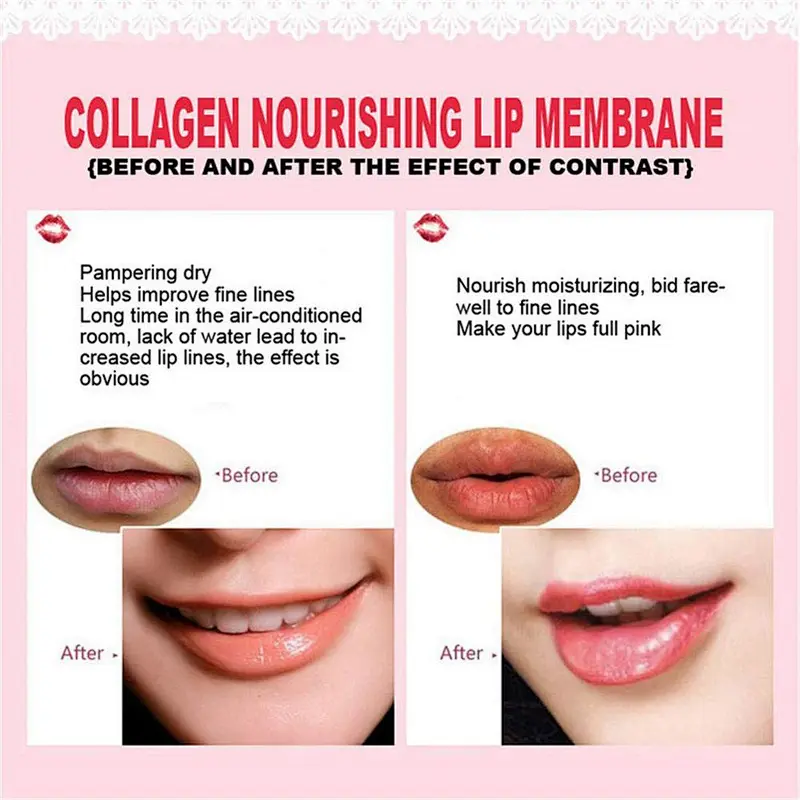 Wholesale Lip Collagen Mask, Private Label Collagen Lip Mask, Beauty Lip Mask Crystal Collagen For Eyelash